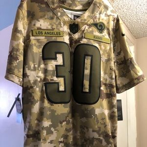 LA Rams Mens Gurley II Salute to Service Jersey